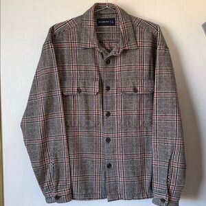 A&F Plaid Overshirt